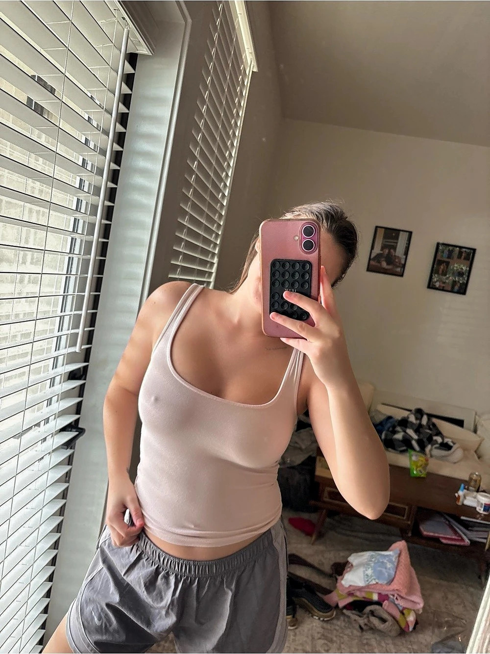Cotton On Ribbed Tank Top Pink Size Small